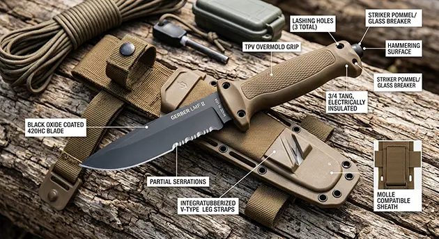 Gerber LMF 2 Survival Knife 