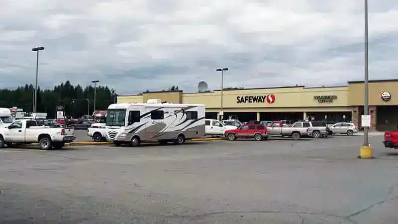 PARKING RV overnight