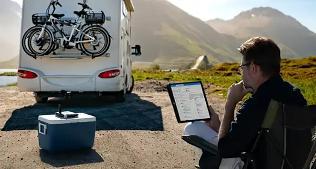 internet options in rv