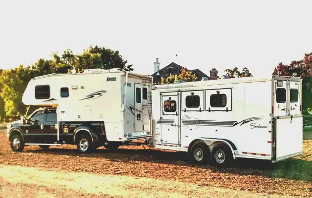 Truck Camper Pull A Travel Trailer