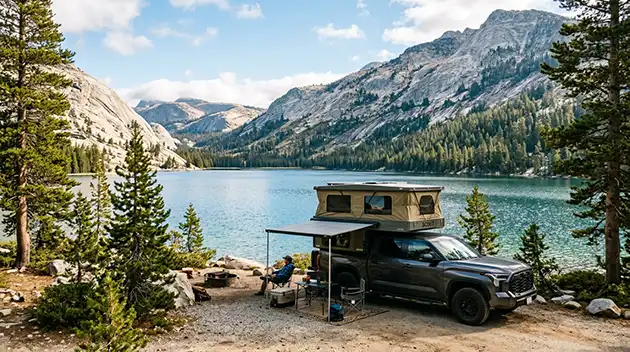 Scout pop-up camper
