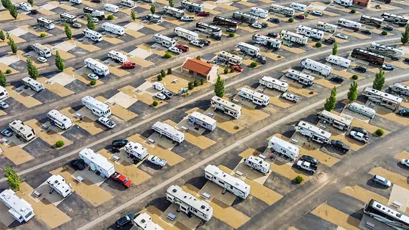 rv parking lot