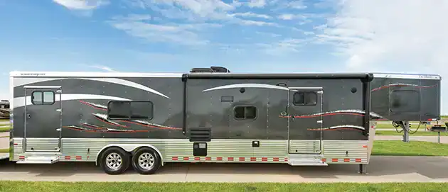 Sundowner toy hauler open model