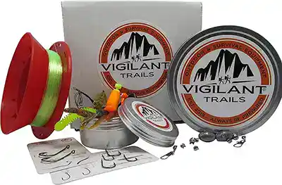 Vigilant Trails Survival Fishing Kit