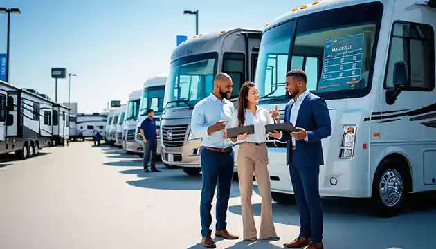 negotiating RV models on lot