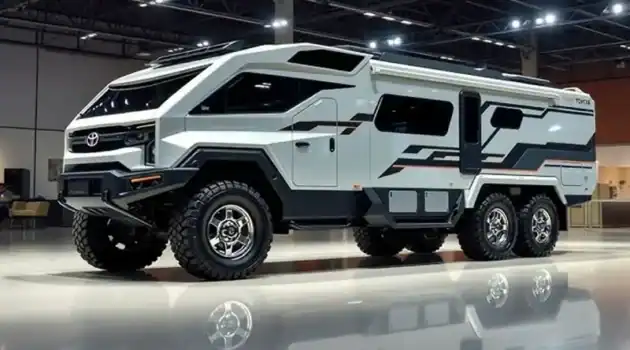 Toyota HikeCruze 6x6 is not a "weekend warrior" RV