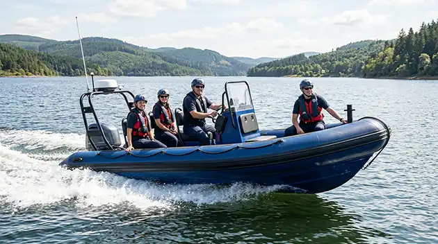 patrol boat 4 person